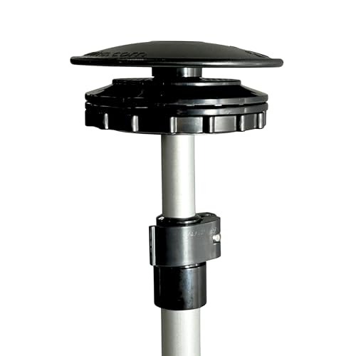 Vico Marine - Vico Marine Boat Vent 3 - Black- 4.75" W x 4.75" D x 2.00" - Quick and Easy Installation - Image 3