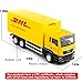 BDTCTK DHL Container Truck Model Toy Zinc Alloy DieCast PullBack Car Educational Toy for Boys Girls Collectible Vehicle for Kids - Image 4