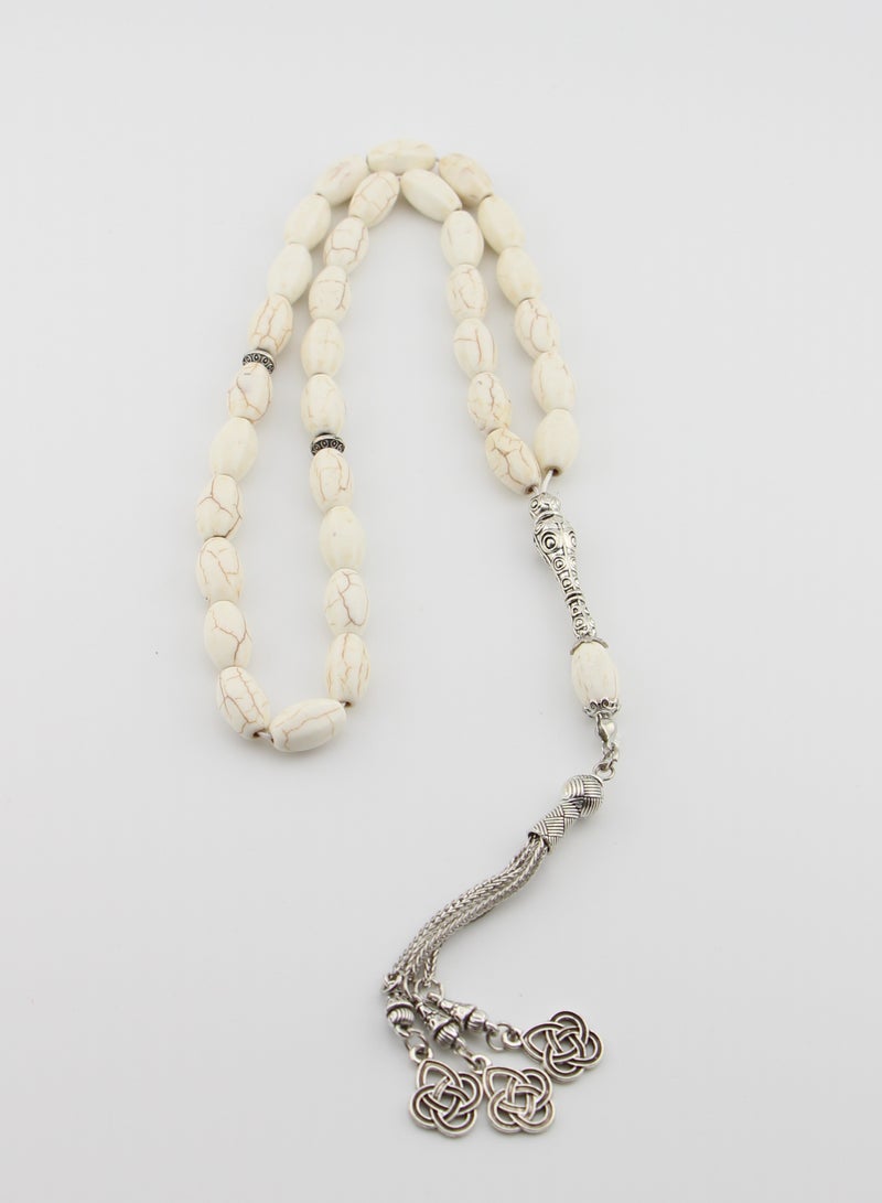 مجموعة كامين فيروز أبيض مصقول ذو أوجه - Image 2