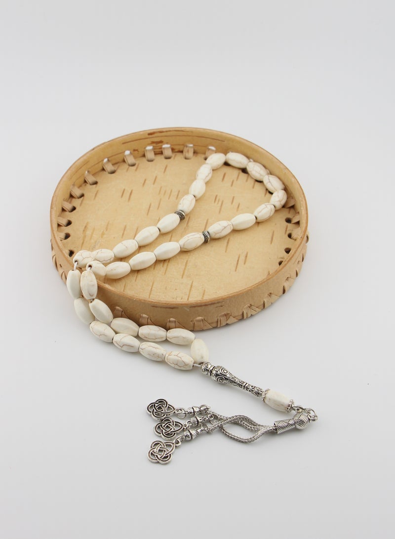 مجموعة كامين فيروز أبيض مصقول ذو أوجه - Image 3