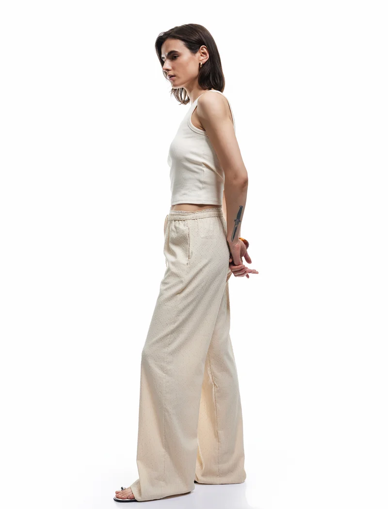 كوتون Wide Leg Pants