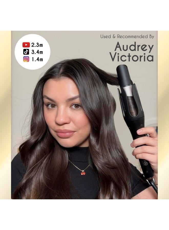 ® Automatic Rotating Curling Iron • Auto Hair Curlers • Easy To Use • Digital Display To Accurately Control Temperature • Transform Your Look In Seconds • For Medium To Long Hair Lengths