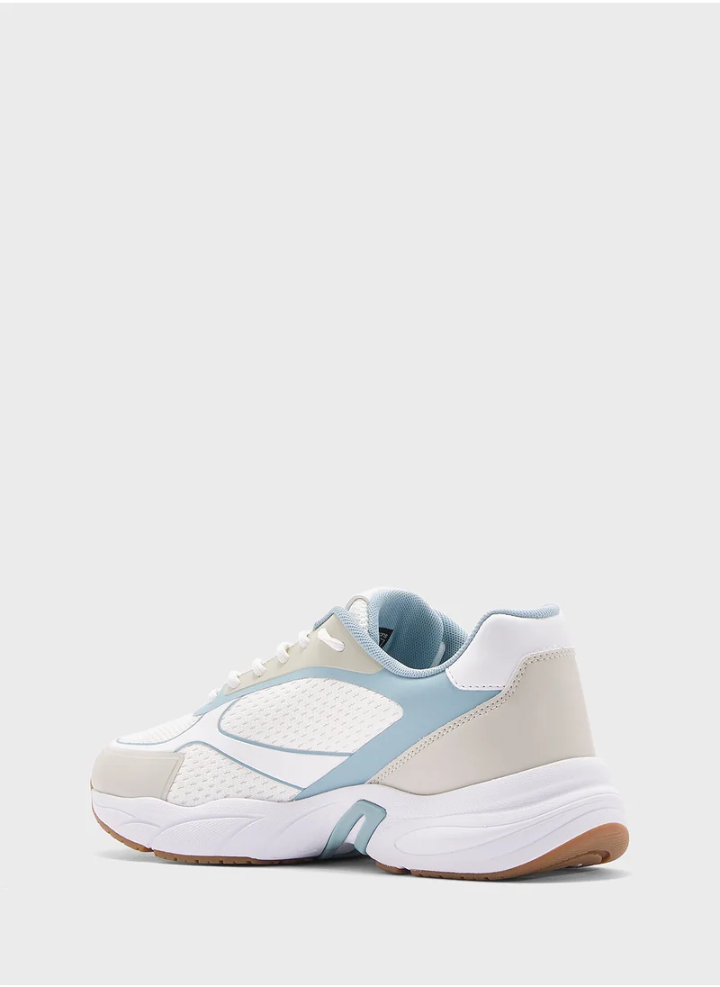 كالفن كلاين جينز RETRO TENNIS KNIT TRAINERS