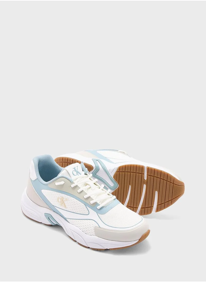 Calvin Klein Jeans RETRO TENNIS KNIT TRAINERS