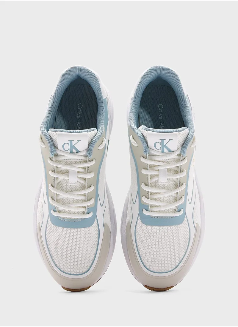 Calvin Klein Jeans RETRO TENNIS KNIT TRAINERS