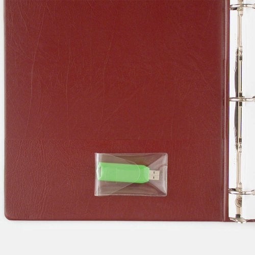 STORE SMART StoreSMART® - USB Flash Drive Holders- Peel & Stick Strip & Resealable Flap - 10-Pack - TL10252-10 - Image 5