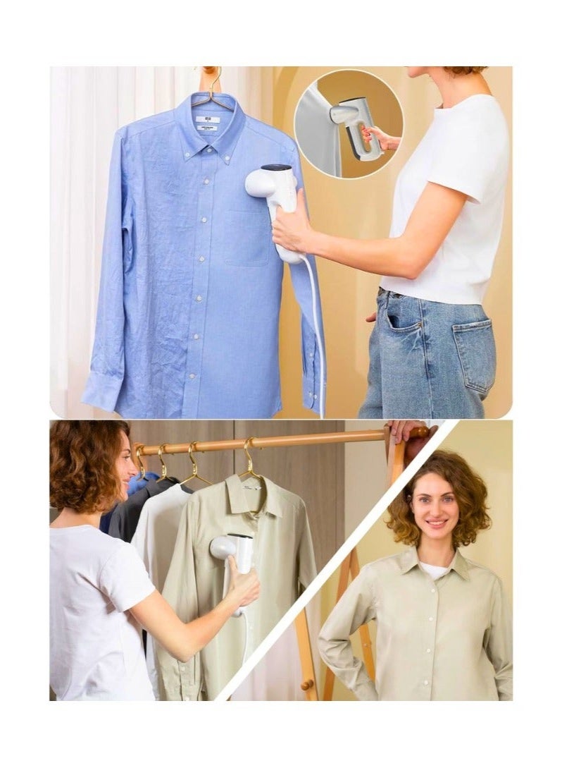 Neakasa Magic 1 Portable Travel Steamer with Suction – 2-in-1 Steam Iron with 2300Pa Suction Power, Dual Modes for All Fabrics, 30s Fast Heat, 2 Water Tanks, Compact & Lightweight for Home & Travel - Image 3