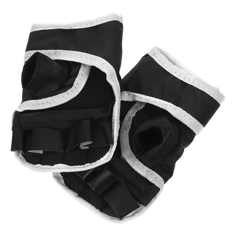 2 Pairs of Boxing Gloves Half-finger Gloves Training Gloves Sports Boxing Gloves Sparring Gloves Boxing Tool - Image 5