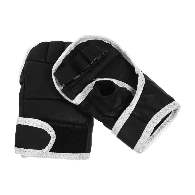 2 Pairs of Boxing Gloves Half-finger Gloves Training Gloves Sports Boxing Gloves Sparring Gloves Boxing Tool - Image 3