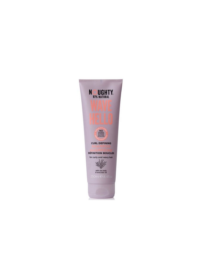 NOUGHTY - Noughty Wave Hello Shampoo 250ml - Image 1