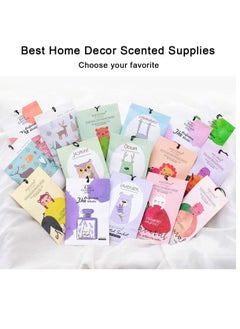 SYOSI Ocean Sachet 1 Box 12Pcs Cartoon Design Sachet Scent Drawer Freshener Car Fragrance Pendant Lasting Fragrance Deodorizer Freshener for Drawers and Closets Home Car Fragrance Product  - Image 5