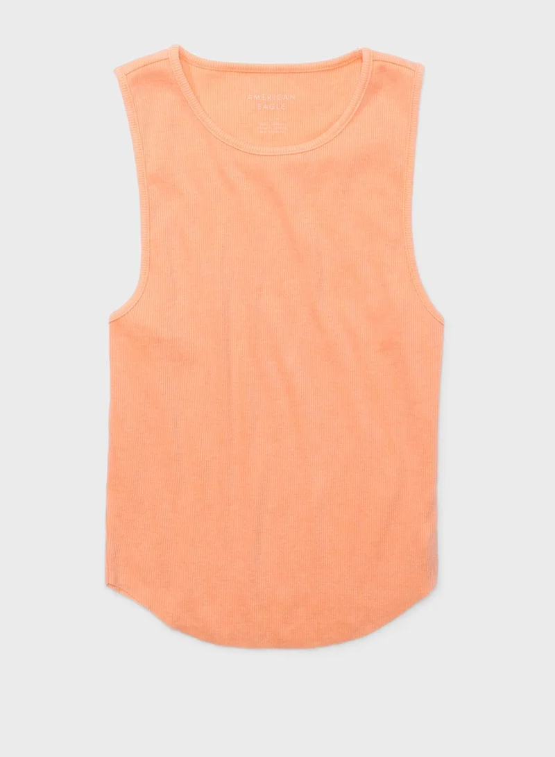 امريكان ايجل Knitted Cropped Tank Top