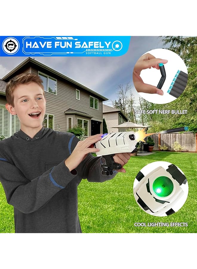 KASTWAVE Star Galaxy Wars Dart Launching Toy Gun Toys Foam Blaster For 5 6 7 8 9 + Year Old Boys Superhero Power Blast Gauntlet Toys With 20 Darts For Costume & Role Play Gifts For Birthday Christmas - Image 3