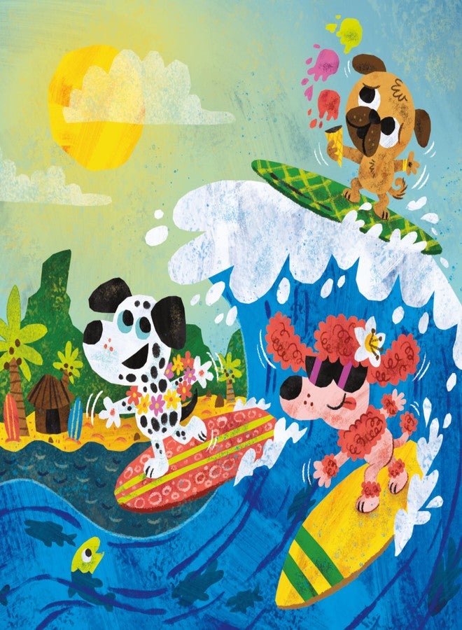 Ceaco - Surf Pups - 100 Piece Jigsaw Pieces - Image 2