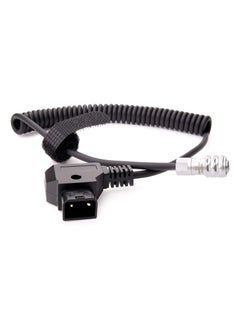 Y&D 4K 6K Pro Power Cable Suitable for Blackmagic Pocket Cinema Camera and Gold Mount V Battery Coiled Cord D-Tap(P-Tap) Plug to Weipu SF6 2 Pin Female  - Image 5