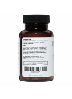 Weyland Brain Nutrition Lithium Orotate 5mg + Tri-Magnesium Threonate, Taurinate, Malate + Glycine + Vitamin E, Mood Support and Metabolism Supplement, 60 Vegetarian Capsules  - Image 3