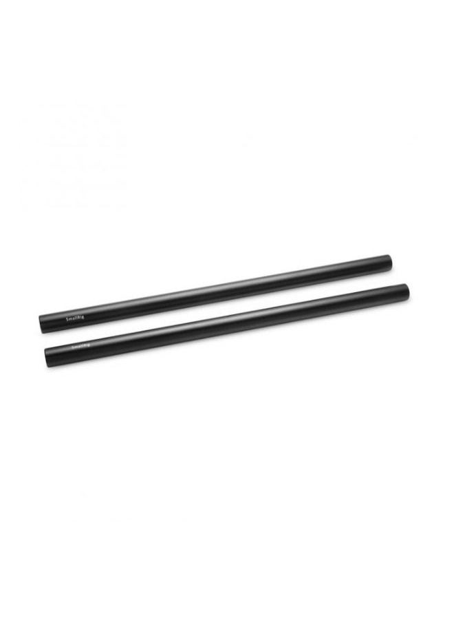 SMALLRIG SmallRig 2pcs 15mm Black Aluminum Alloy Rod(M12-30cm) 12inch 1053  - Image 1