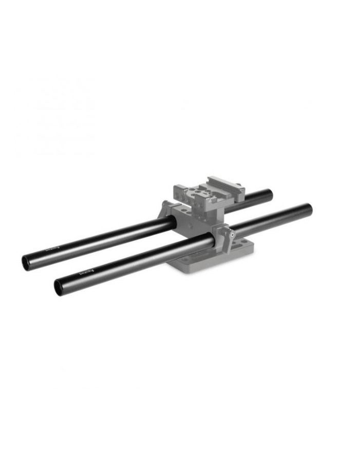 SMALLRIG SmallRig 2pcs 15mm Black Aluminum Alloy Rod(M12-30cm) 12inch 1053  - Image 2