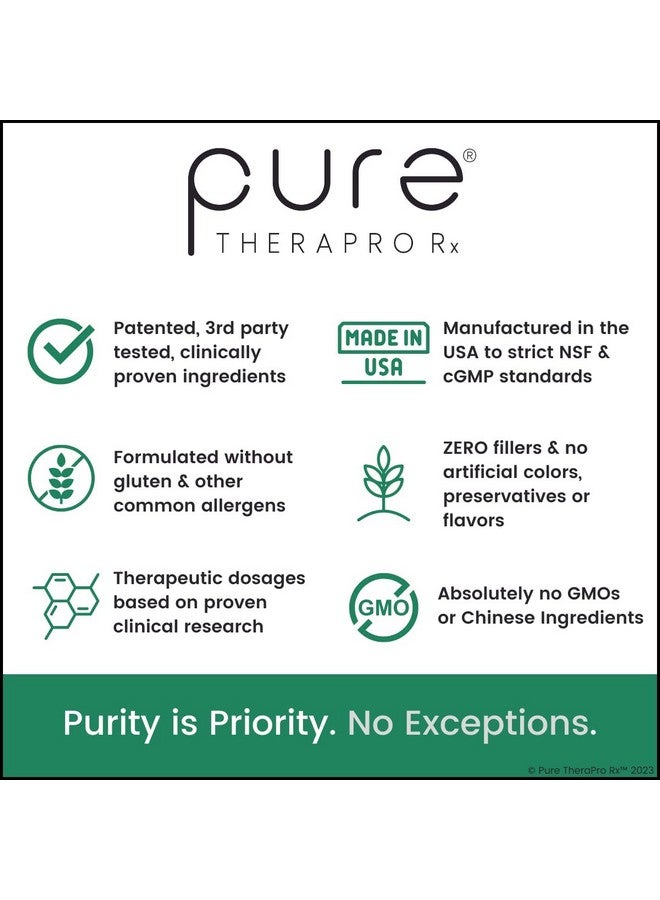 Pure Therapro Rx إنزيمات هضمية بروبيوتيك إنزيمات طيف كامل للنساء والرجال 90 كبسولة نباتية مع ساكاروميسيس بولاردي لصحة الأمعاء تدعم هضم الجلوتين ومنتجات الألبان - Image 5
