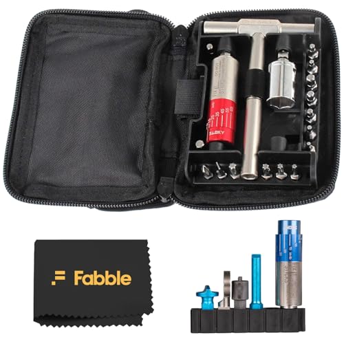 Fix It Sticks 15-65 Inch All-In-One Torque Driver Kit with T-Way Wrench Bundle with Red Dot Optics Expansion Pack, Mini Torque Driver, Tools & Case – Precision Maintenance Kit - Image 1