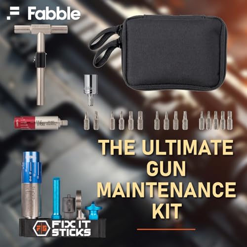 Fix It Sticks 15-65 Inch All-In-One Torque Driver Kit with T-Way Wrench Bundle with Red Dot Optics Expansion Pack, Mini Torque Driver, Tools & Case – Precision Maintenance Kit - Image 3