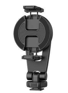 Magnetic iPhone Tripod Mount MA47, Magnet Phone Holder Adapter Tripod Clamp Compatible with MagSafe for iPhone 12 13 14 15 Plus Pro Max All Series and More