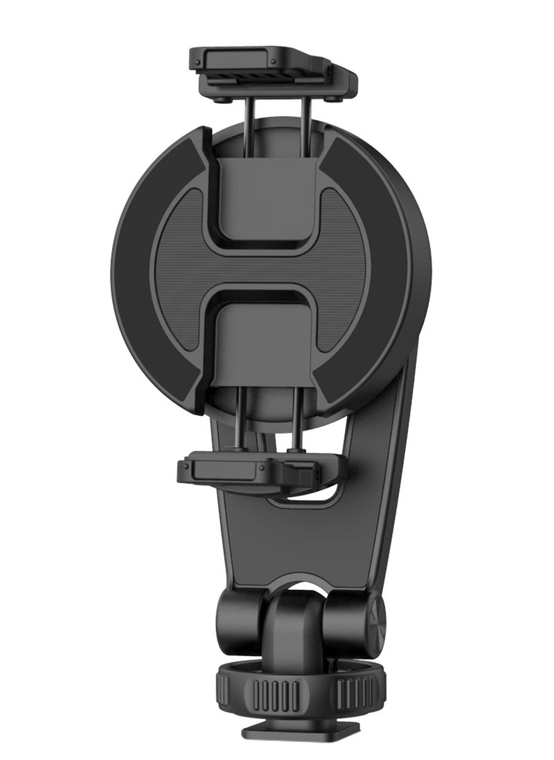 Generic - Magnetic iPhone Tripod Mount MA47, Magnet Phone Holder Adapter Tripod Clamp Compatible with MagSafe for iPhone 12 13 14 15 Plus Pro Max All Series and More - Image 1