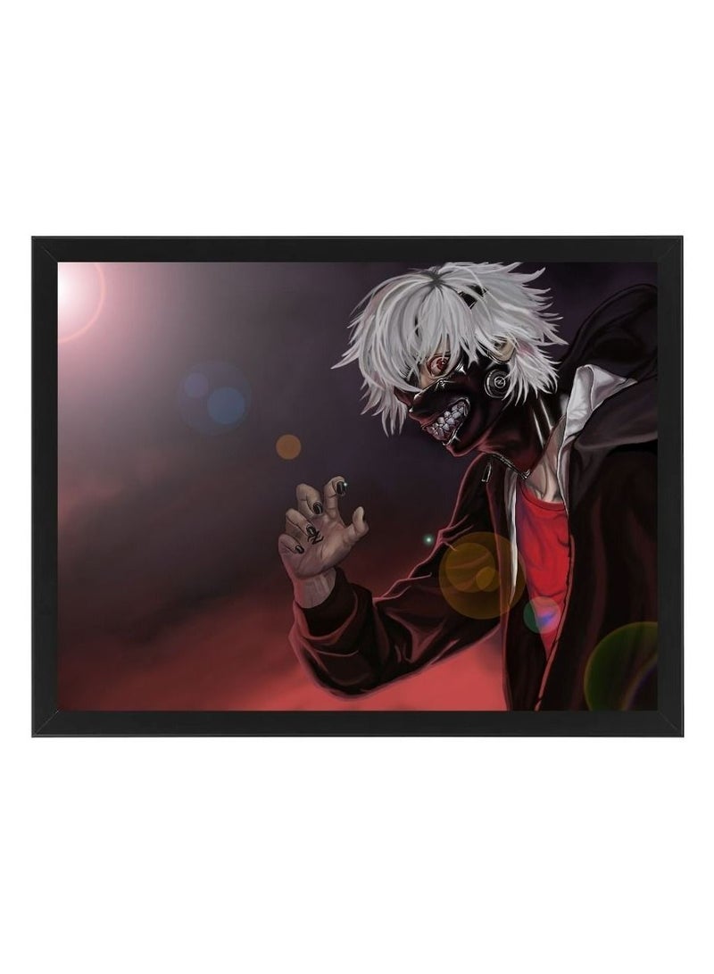 RKN Digital Wall Art Poster Frame Tokyo Ghoul Ken Kaneki 30X40 cm - Image 2