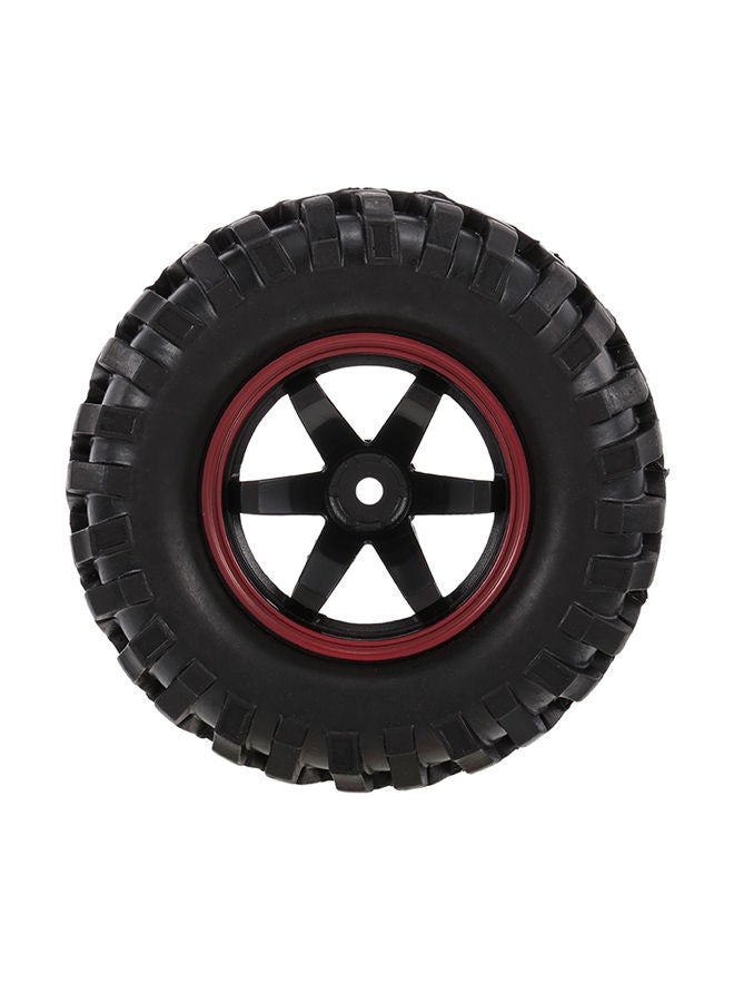 NIBEMINENT 4-Piece RC 6 Spokes Rim Buggy Tyre Set RM10567 - Image 2