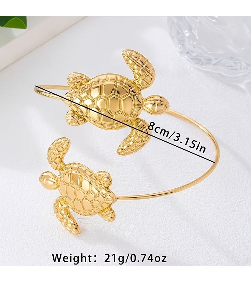 Golden Yellow Sea Turtle Curtain Tieback Adjustable Ocean Beach Decor - Image 3