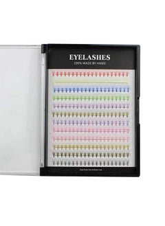 12Rows 240Pcs 10D Colorful Individual Premade Fans False Eyelashes Mixed 12 Colors Volume Eye Lashes Extensions Makeup Cluster Eyelashes 8/10/12/13/14/15/16Mm Available (15Mm) - pzsku/Z3B436EFA5A2A704300D1Z/45/_/1720077993/23abf9e7-da60-4c0a-a5bf-181e4149e3a7