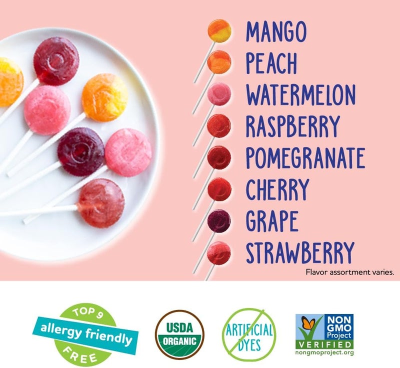 YumEarth Organic Lollipop, Assorted Flavors, 50 Lollipops - Image 4