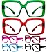 Eyekepper Huge Metalless Reading Glasses with Screwless Spring Hinges 6 Pack Oversized Readers for Women 175 - Image 1