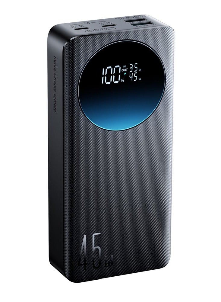 جوي روم JR-PBF02 برو 20000mAh بنك طاقة، شحن سريع 45W PD، شاشة رقمية كبيرة، 4 مخرج، 2 USB-C + 2 USB-A، شاحن محمول معتمد للطيران - - Image 1