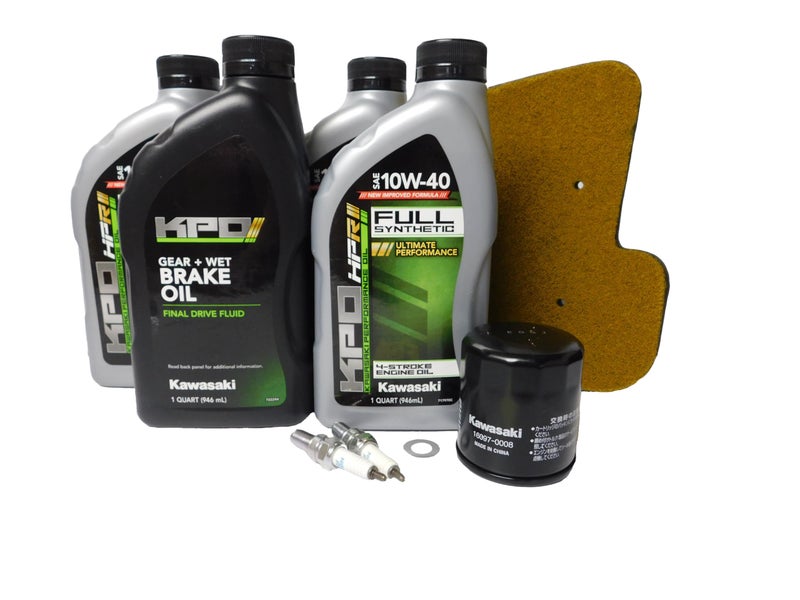 Kawasaki 2002 Kawasaki Prairie 650 KVF650A 4x4 OEM Full Synthetic Service Kit KAW178 - Image 2