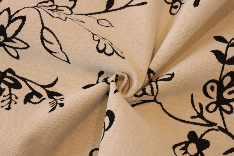 HOUSE OF QUIRK غطاء أريكة حديث من هاوس أوف كويرك مع كرات الفراء لأريكة على شكل L وغطاء أريكة لـ 1/2/3/4 مقاعد غير قابل للانزلاق وقابل للغسل (70x180 سم، مزخرف بالأبيض) - Image 5