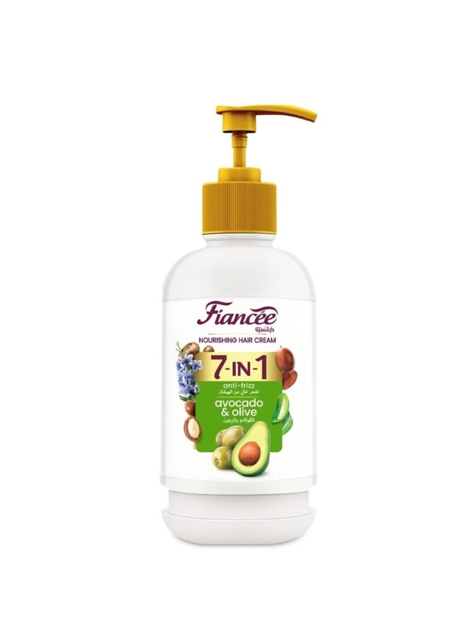 FIANCEE 7 in 1 Hair Cream With Avocado and Olive  240ML