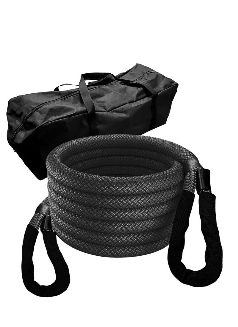 Generic Recovery Rope Nylon Tow Rope Rescue Elastic Outdoor Off-Road Car Round Tow Truck (Color : 01, Size : 6mX29mm) ATV , SUV , UTV  - Image 1