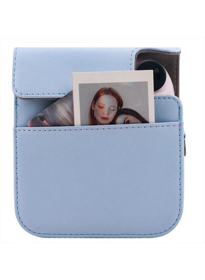 Frankmate Protective Case Compatible with Fujifilm Instax Mini 12 Instant Film Camera with Accessory Pocket and Adjustable Strap - Image 3