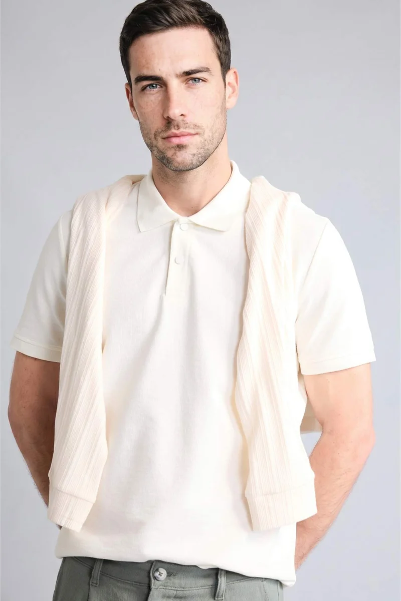 DeFacto Regular Fit Short Sleeve Polo T-Shirt