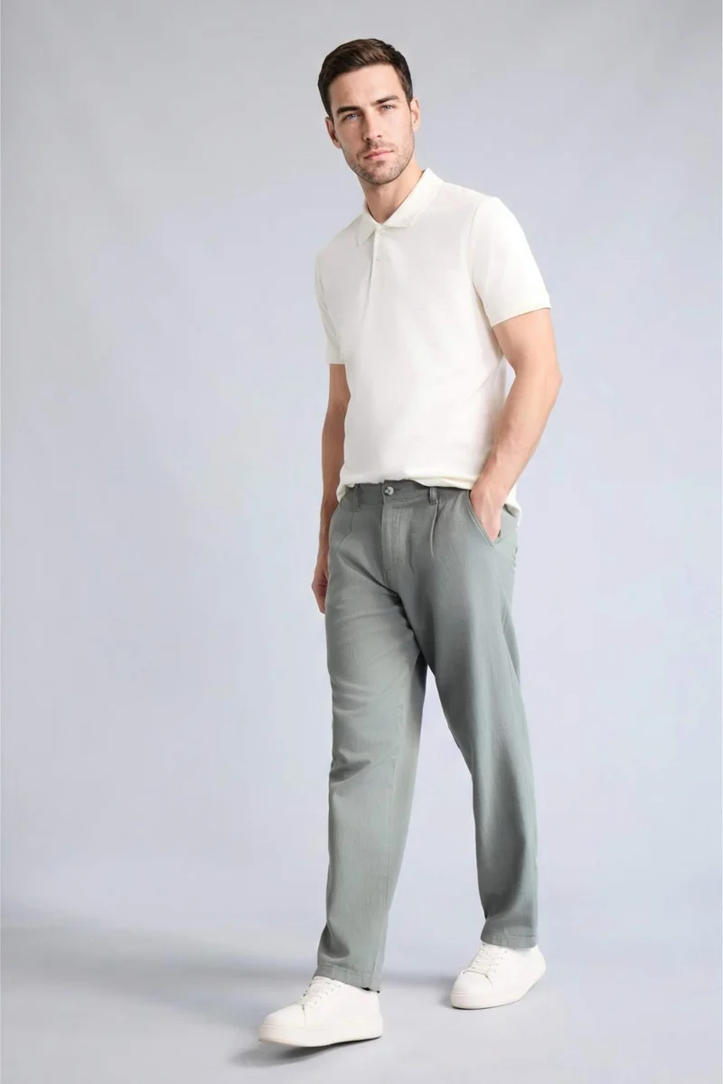 DeFacto Regular Fit Short Sleeve Polo T-Shirt