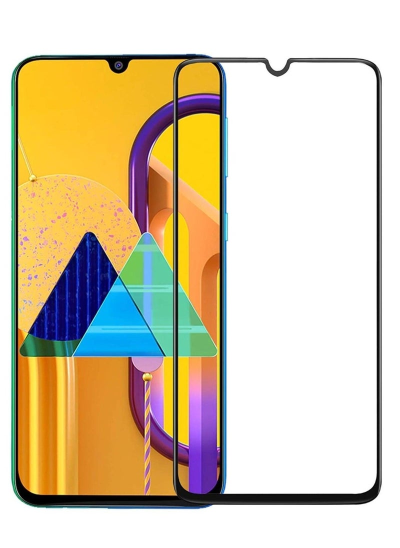 HuHa Screen Guard for Samsung Galaxy M30s / M30 / M31 / M21 / A30 / A30s / A50 / A50s Tempered Glass Screen Protector Full Glue  - Image 1