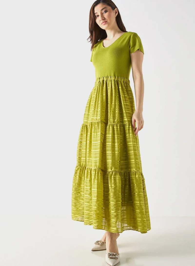 2Xtremz Tiered Maxi Dress