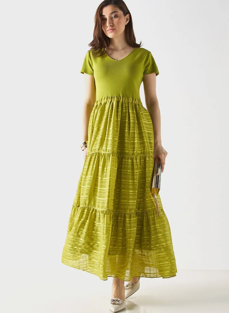 2Xtremz Tiered Maxi Dress