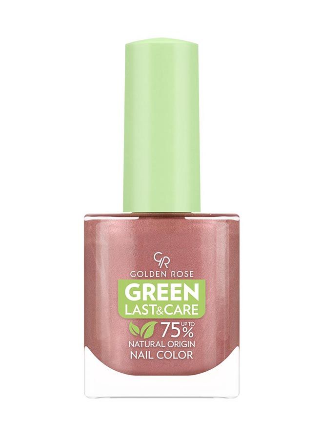Green Last&Care Nail Color No: 122