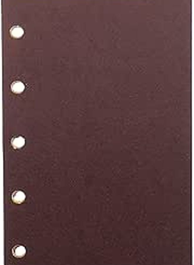 Vintage Color 5 Hole Index Tabs Paper Binder Dividers Set for Filing and School - Image 1