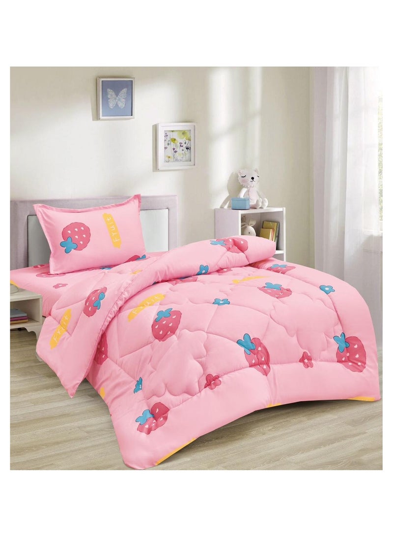 مينج لي مفرش رسوم أطفال ليمنح طفلك الراحه ويضيف المرح إلى قلبه من المايكروفايبر مقاس ١٧٠*٢١٠ سم - Image 1