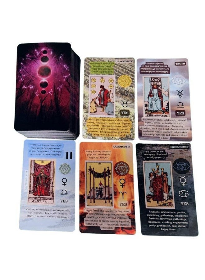 منتج محطة مستقلة، بطاقة إبداعية مخصصة، بطاقة تاروت مثيرة للاهتمام، لعبة لوحة أزياء تاروت