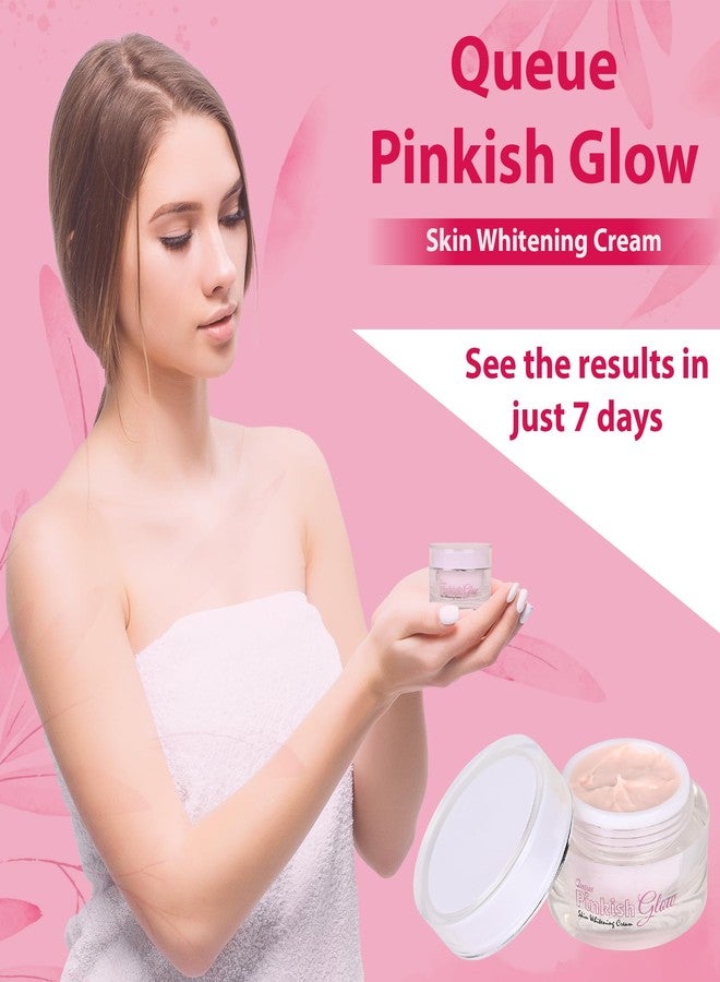 Queue Pinkish Glow Face Cream See Result in 7 Days - Image 3