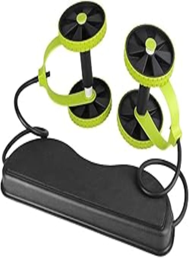 SportQ Generic Sportq abdominal muscle wheel strong integrated double compression sculpting body & abdominal muscle training wheel